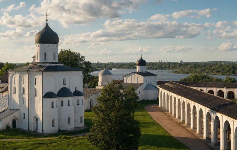 Ярославово дворище и Торг в Новгороде