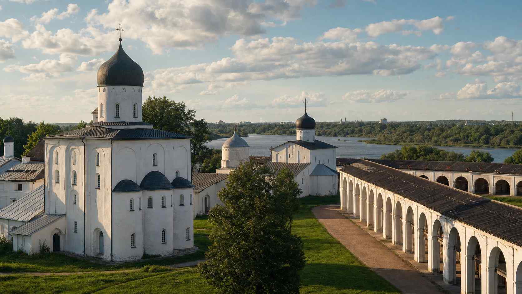 Ярославово дворище и Торг в Новгороде