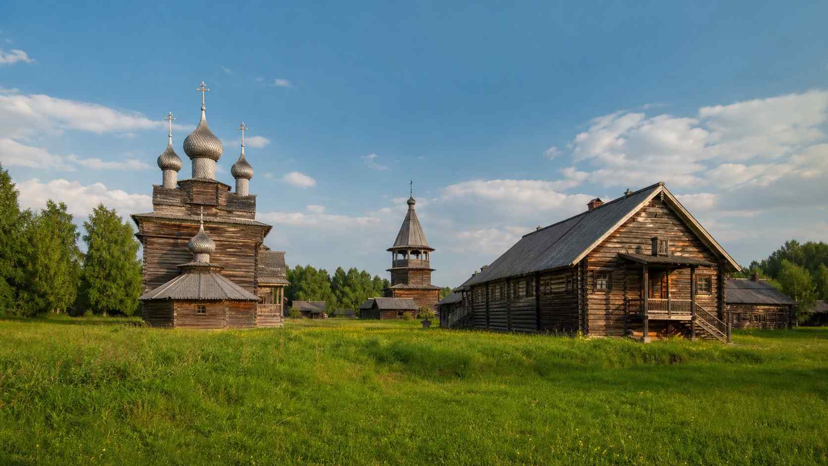 Витославлицы: музей деревянного зодчества